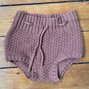 Quincy Mae Knit Baby Bloomers - 6-12 Months